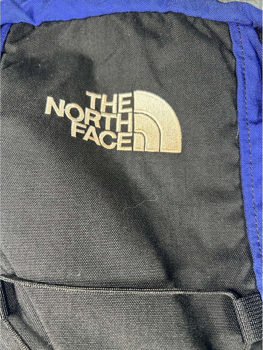 North Face Blue and Black Hiking Backpack - Picture 2 of 9